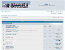 Tablet Screenshot of forum.velo36.ru